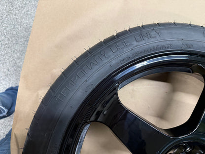 2015-2026 Ford Mustang GT Modern Spare Spare Tire 135/70/19 "Black"