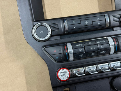 2015-2017 Ford Mustang GT Face Plate Premium Radio 8 inch Trim Piece