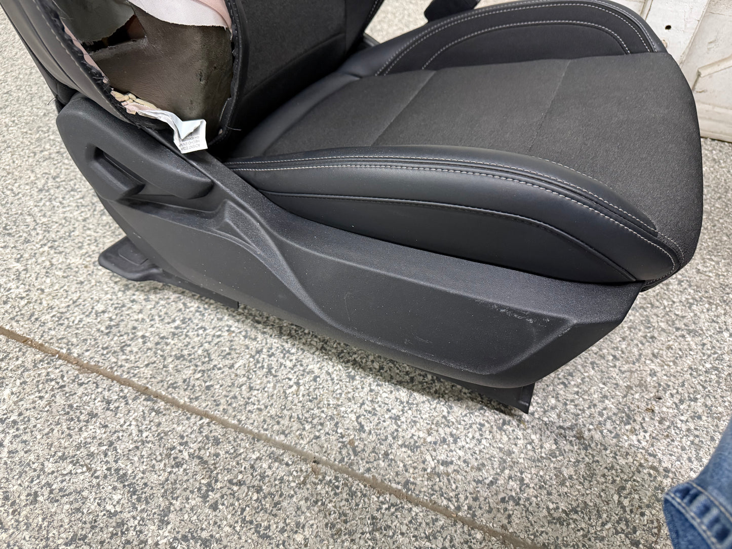 2024-2026 Ford Mustang GT Black Cloth Leather Seats Coupe