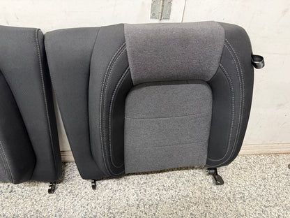 2024-2026 Ford Mustang GT Black Cloth Seats Front & Rear Coupe