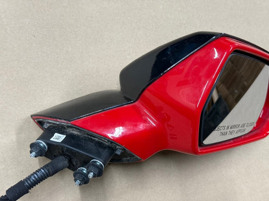 2016-2024 Chevrolet Camaro SS ZL1 RH Passenger Side Mirror Power "Red"