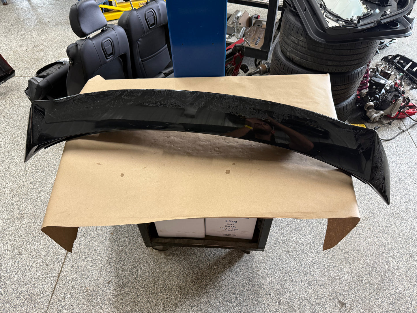 2024-2026 Ford Mustang GT Rear Trunk 4-Post Spoiler & Panel "G1"