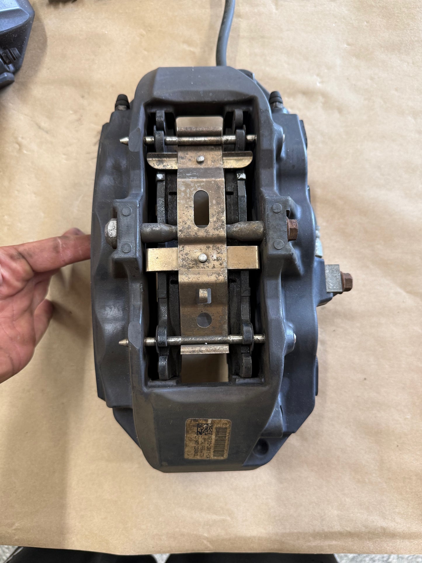 2015-2023 Ford Mustang GT Front 6 Piston BREMBO Brake Calipers