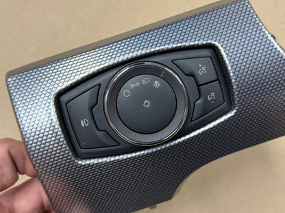 2015-2023 Ford Mustang GT Headlight Switch Knob & Dash Trim Bezel