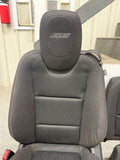 2010-2015 Chevy Camaro SS Black Cloth Seats Front & Rear Coupe