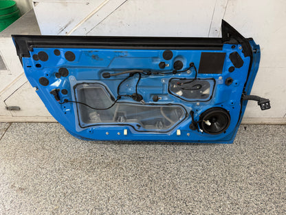 2015-2023 Ford Mustang GT GT500 LH Driver Side Door Complete w/Glass "AE"