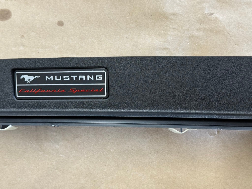 2018-2023 Ford Mustang GT California Special Dash Plaque Trim Insert