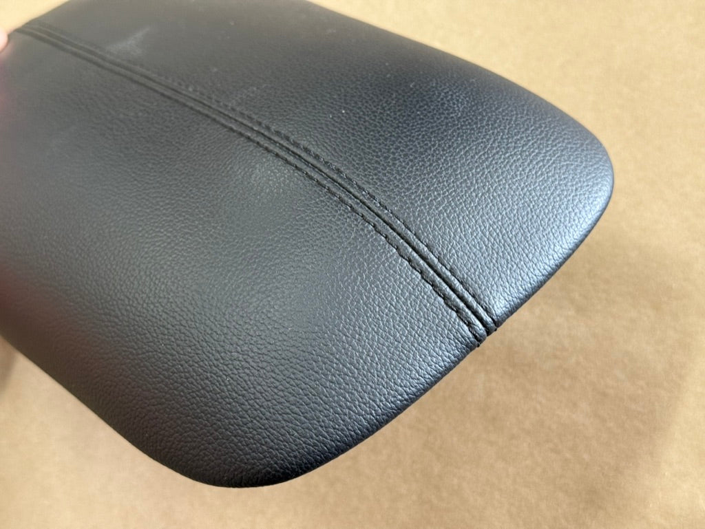 2015-2023 Ford Mustang Center Top Console Lid Armrest Black Stitching
