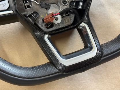 2024-2026 Ford Mustang GT Leather Steering Wheel "Manual"
