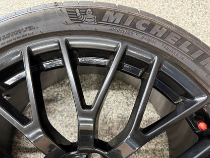 2015-2023 Ford Mustang GT 20x10" Wheel Rim PP1 305/30/20 Michelin AM Replica