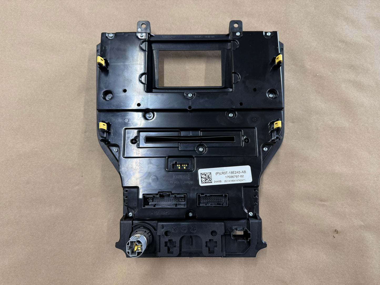 2018-2023 Ford Mustang GT Face Plate Radio Trim Piece