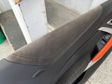 2016-2024 Chevrolet Camaro SS Coupe RH LH Pair Door Panels Black/Orange Leather