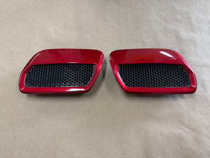 2018-2023 Ford Mustang GT 5.0 Hood Insert Vents RH LH Pair "D4"