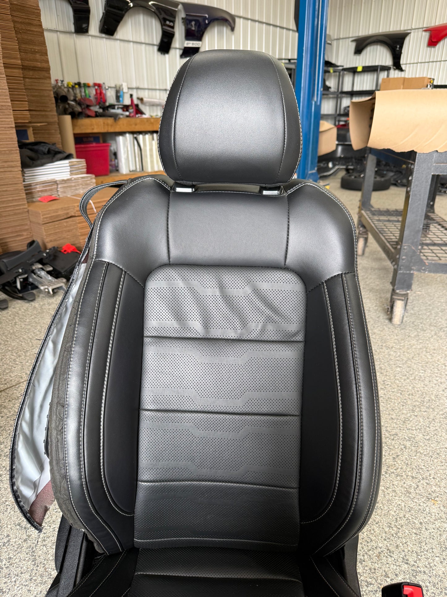 2018-2023 Ford Mustang GT Black Leather Coupe Front Rear Power Seats Heat/Cooled