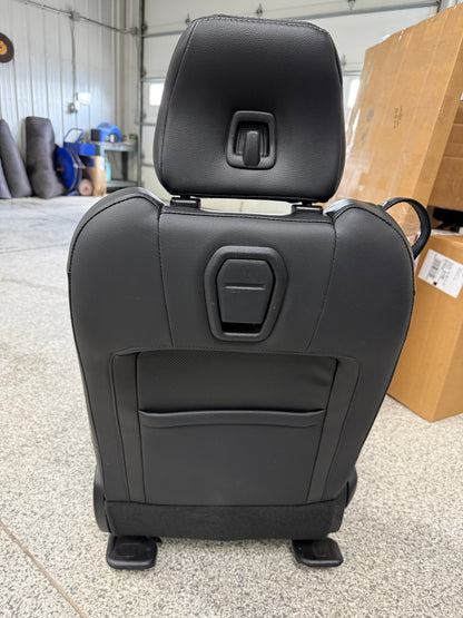 2015-2017 Ford Mustang GT Leather Front Rear Seats Black Heated/Cooled