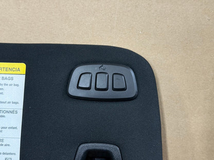 2015-2023 Ford Mustang Convertible Sun Visors Pair "Home Link"