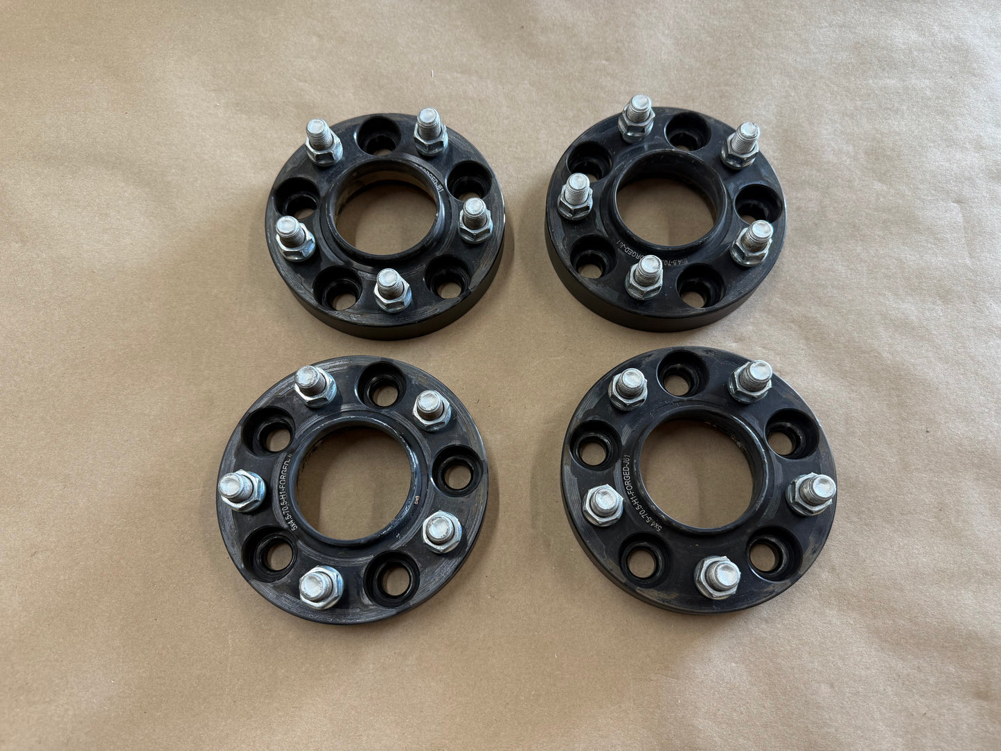 2015-2026 Ford Mustang GT EcoBoost S550 S650 Wheel Spacers 1" Set of 4