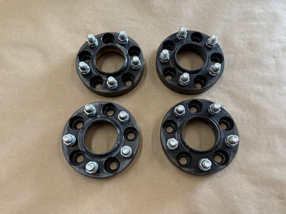 2015-2026 Ford Mustang GT EcoBoost S550 S650 Wheel Spacers 1" Set of 4