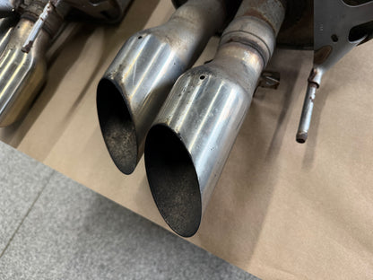 2018-2023 Ford Mustang GT Active Exhaust Quad Tip Mufflers