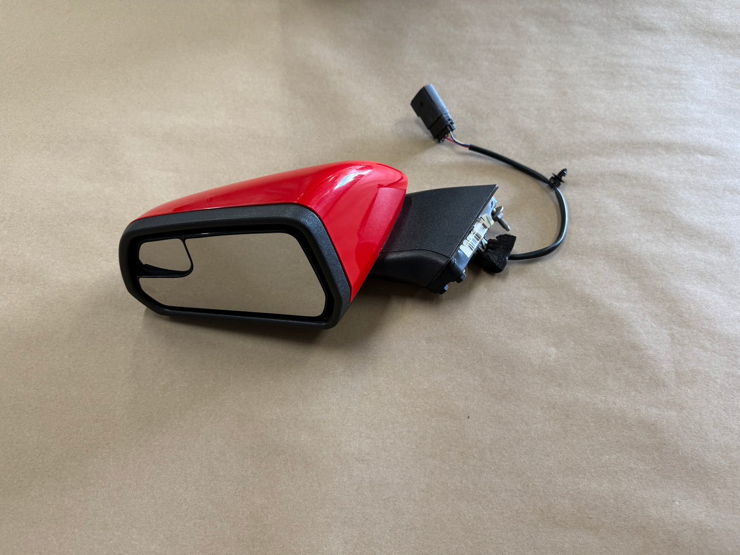 2015-2020 Ford Mustang GT LH Driver Side Mirror "Race Red"