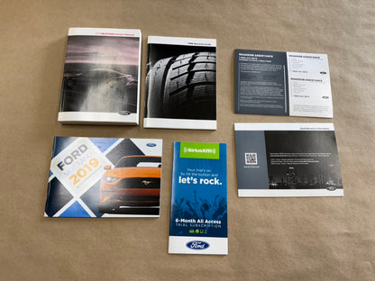 2019 Ford Mustang GT Owners Manual & Literature