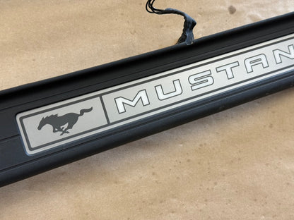 2024-2026 Ford Mustang "My Color" Sill/Scuff Plates Interior Trim Black