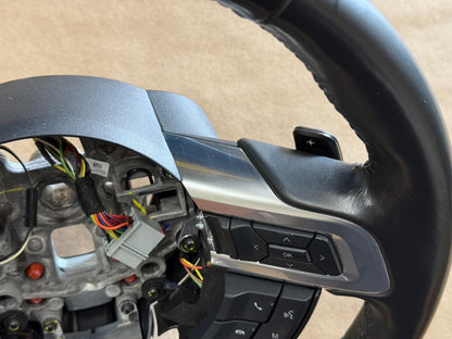 2018-2023 Ford Mustang Leather Steering Wheel Automatic Paddle Shifters