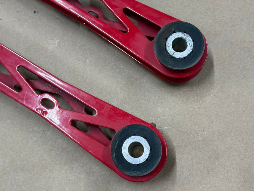2010-2015 Chevrolet Camaro SS AFE Control PFADT Rear Toe Rods "Red"