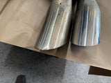 2018-2023 Ford Mustang GT Active Exhaust Quad Tip Mufflers 16k miles