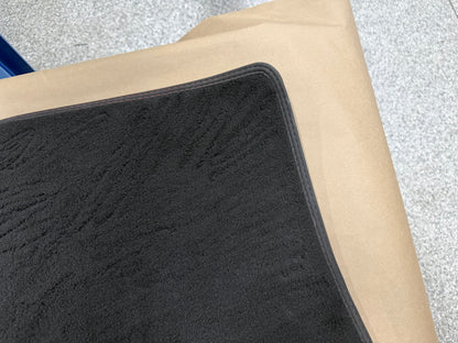 2024-2026 Ford Mustang GT Front Floor Mats Carpet "Red Stitch"
