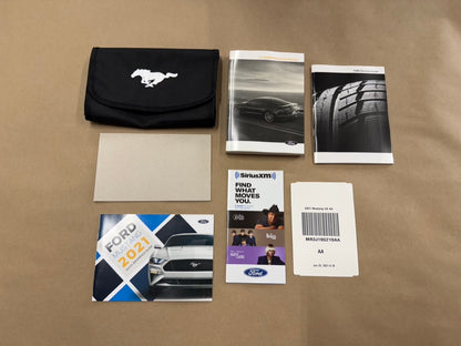 2021 Ford Mustang GT Owners Manual And Literature w/Cover
