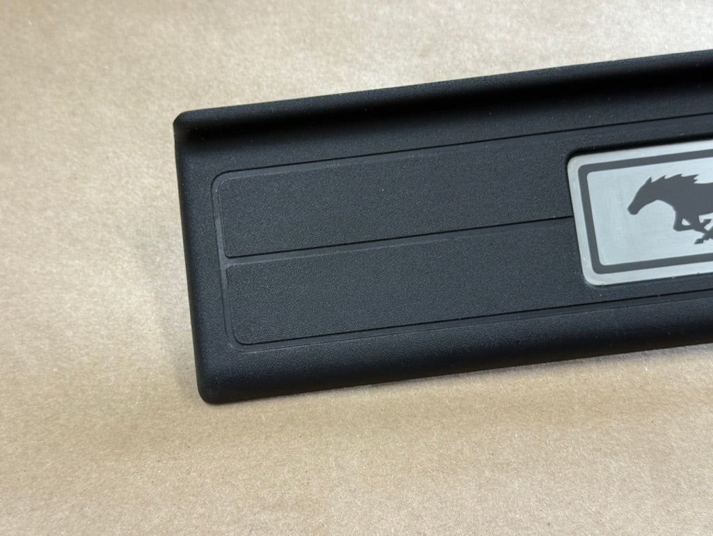 2015-2023 Ford Mustang "My Color" Sill/Scuff Plates Interior Trim Black