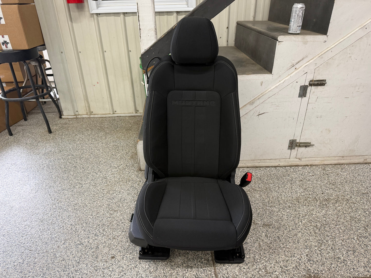 2018-2023 Ford Mustang GT Coupe RH Passenger Seat Black Cloth