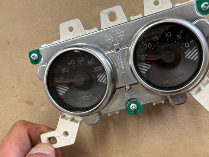 2018-2023 Ford Mustang GT 5.0 PP1 Aluminum Dash Trim Gauges Oil Pressure Vacuum