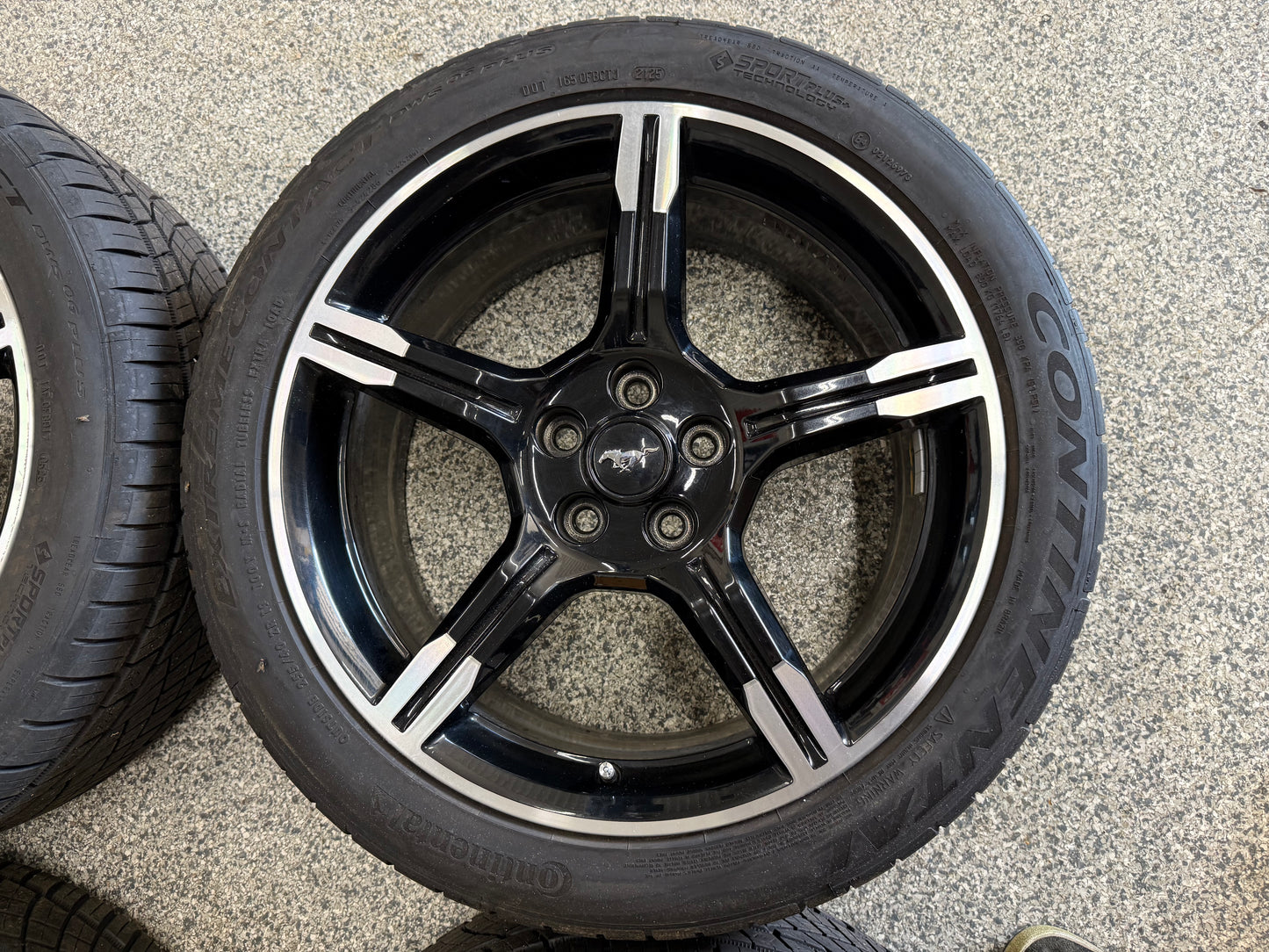 2015-2023 Ford Mustang GT California Special Wheels Tires Set of 4 19x8.5"