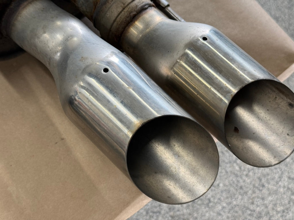 2018-2023 Ford Mustang GT Active Exhaust Quad Tip Mufflers
