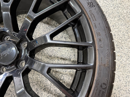 2015-2023 Ford Mustang GT 20x8.5" Wheel Rim PP1 265/35/20 Michelin AM Replica