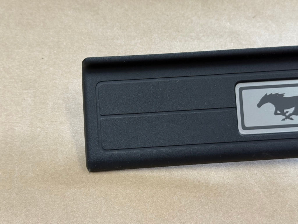 2015-2023 Ford Mustang "My Color" Sill/Scuff Plates Interior Trim Black