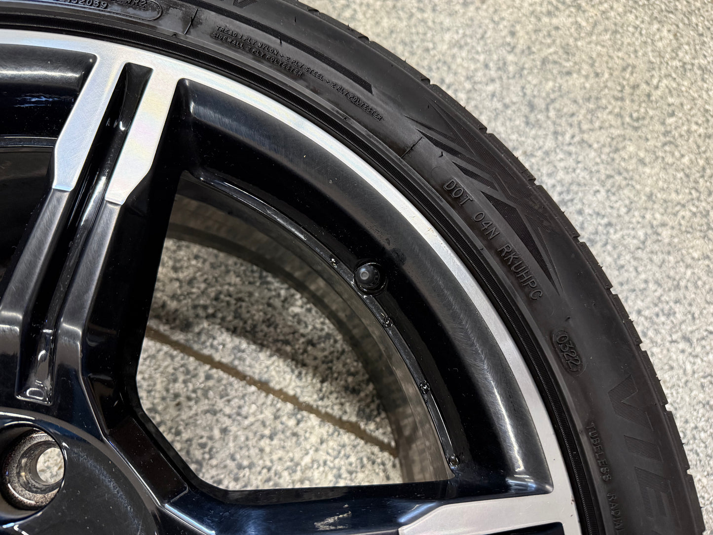2015-2023 Ford Mustang California Special 19x8.5" Wheel Rim 255/40/19 Fortune