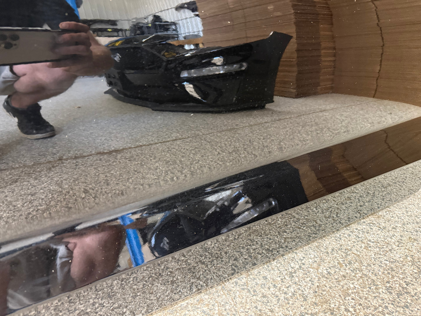 2015-2023 Ford Mustang GT GT500 LH Driver Side Door Complete w/Glass "G1"