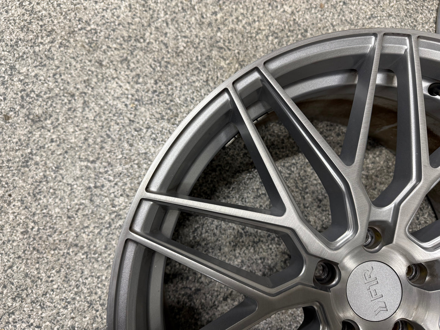 2015-2023 Ford Mustang F1R F103 Brushed Silver Wheels Set of 4 20x10"