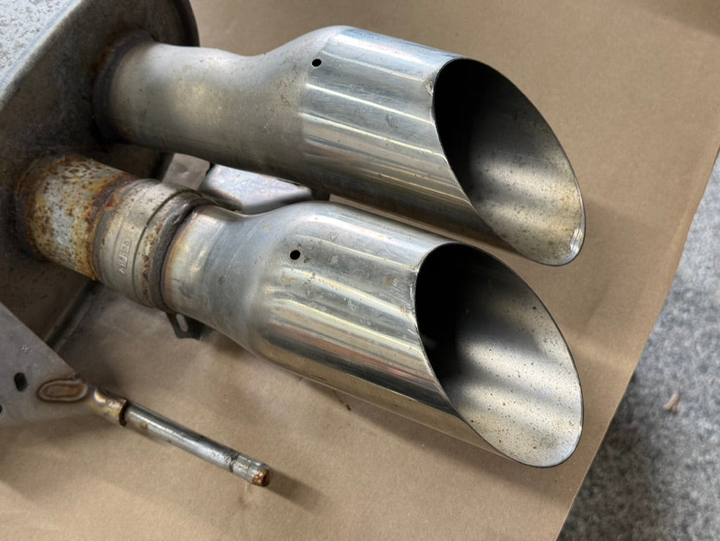 2018-2023 Ford Mustang GT Active Exhaust Quad Tip Mufflers