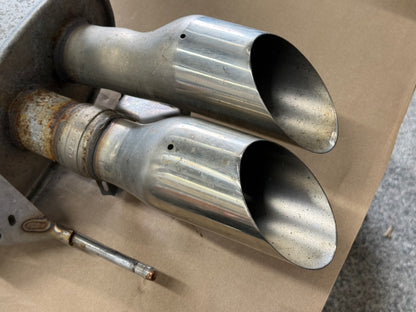 2018-2023 Ford Mustang GT Active Exhaust Quad Tip Mufflers