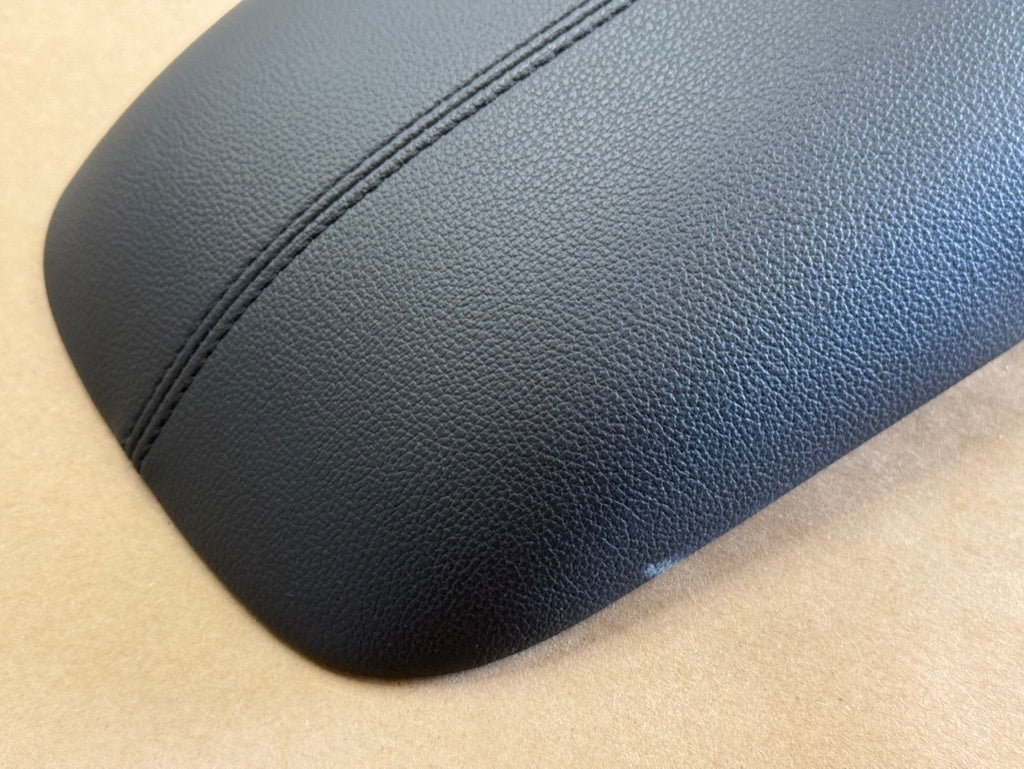 2015-2023 Ford Mustang Center Top Console Lid Armrest Black Stitching