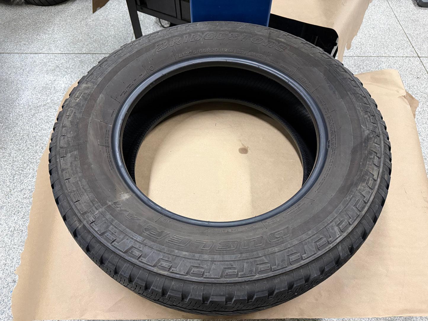 Bridgestone Dueler A/T 275/65/20 Super Duty F250
