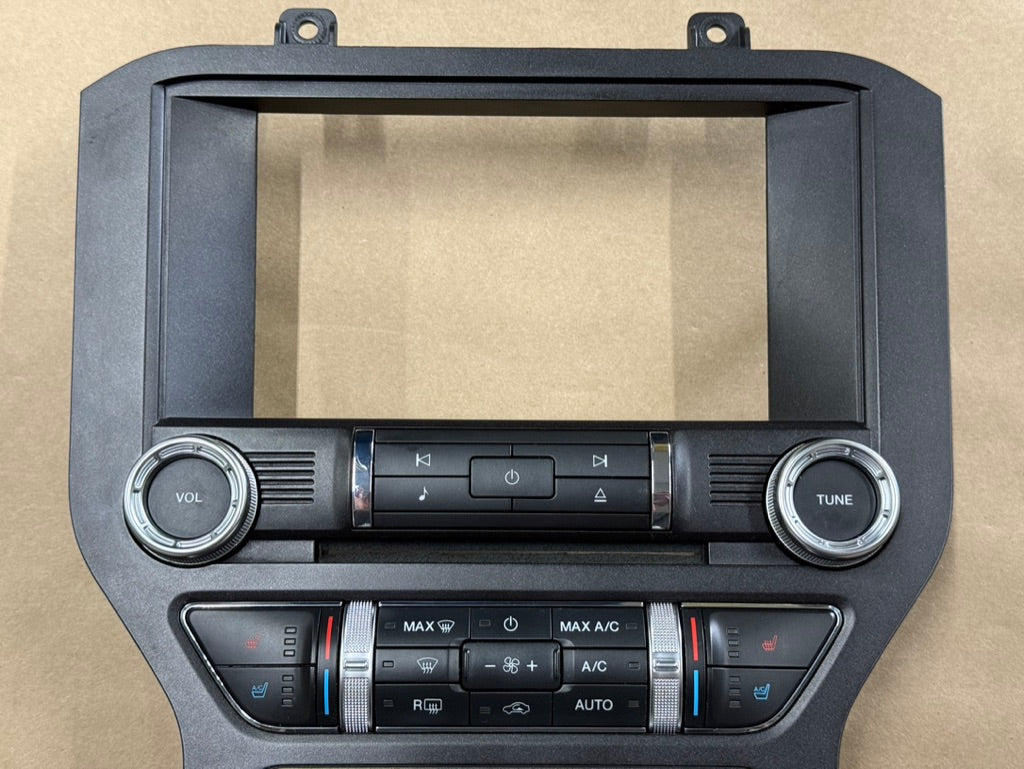 2015-2017 Ford Mustang GT Face Plate Premium Radio 8 inch Trim Piece