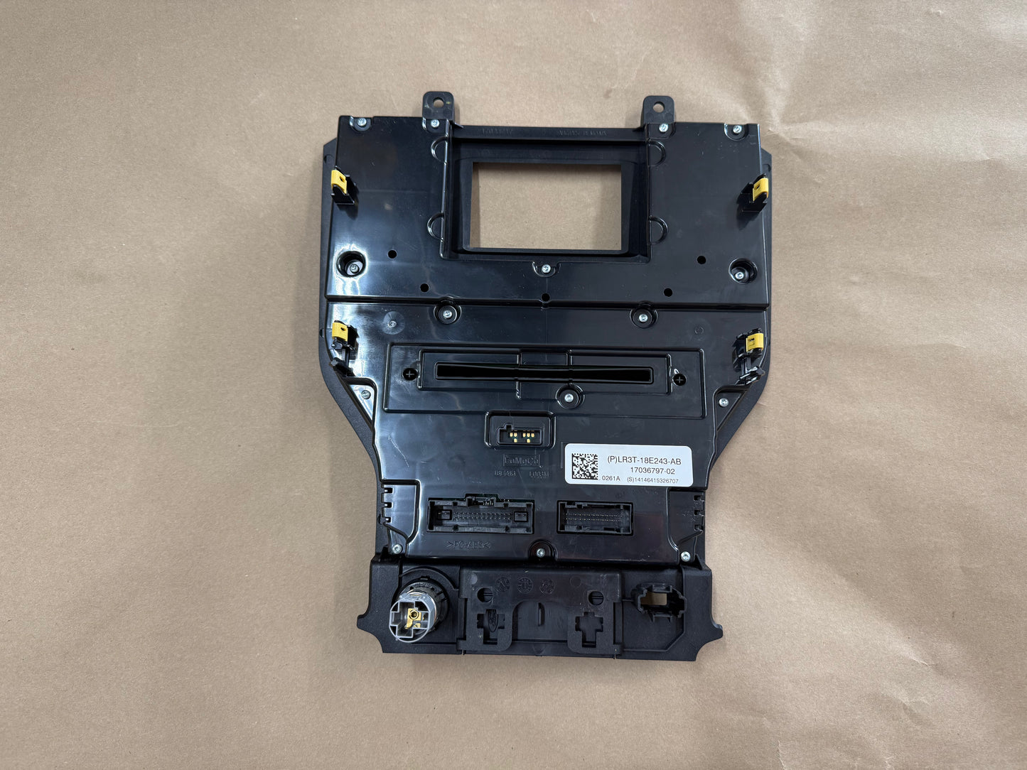2018-2023 Ford Mustang GT Face Plate Radio Trim Piece