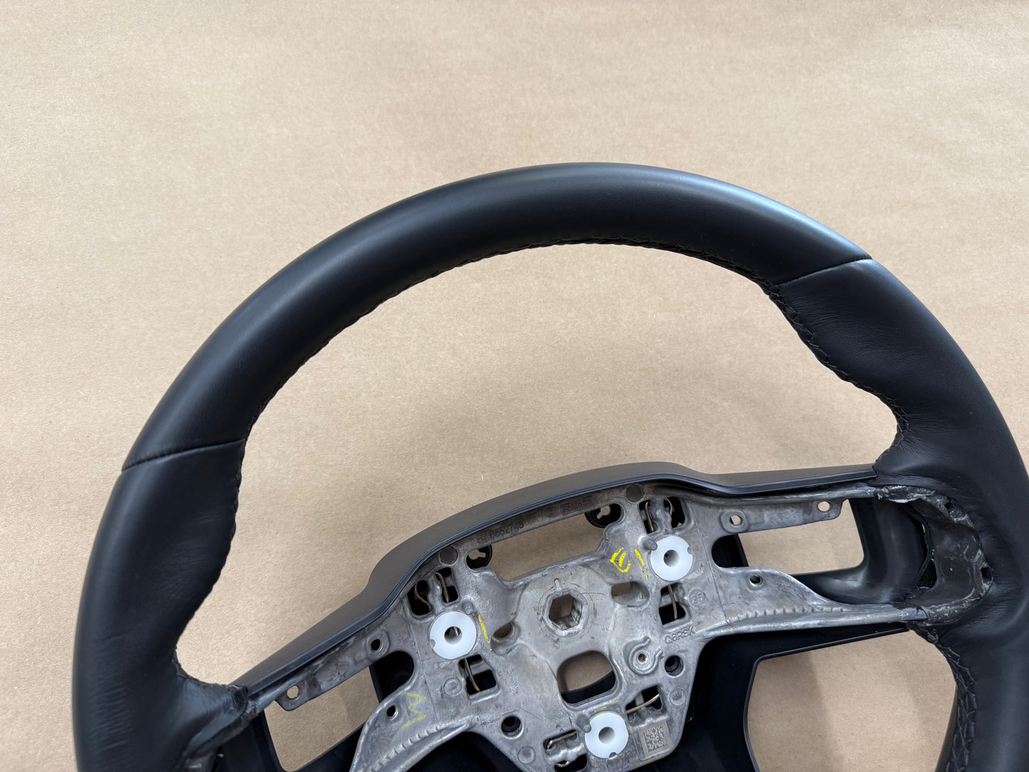 2024-2026 Ford Mustang GT Leather Steering Wheel Bare "Automatic"