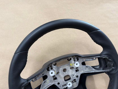 2024-2026 Ford Mustang GT Leather Steering Wheel Bare "Automatic"