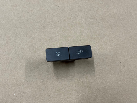 2021-2026 FORD F-250 F-350 DASHBOARD LEFT TAILGATE LOWER POWER OUTLET SWITCH